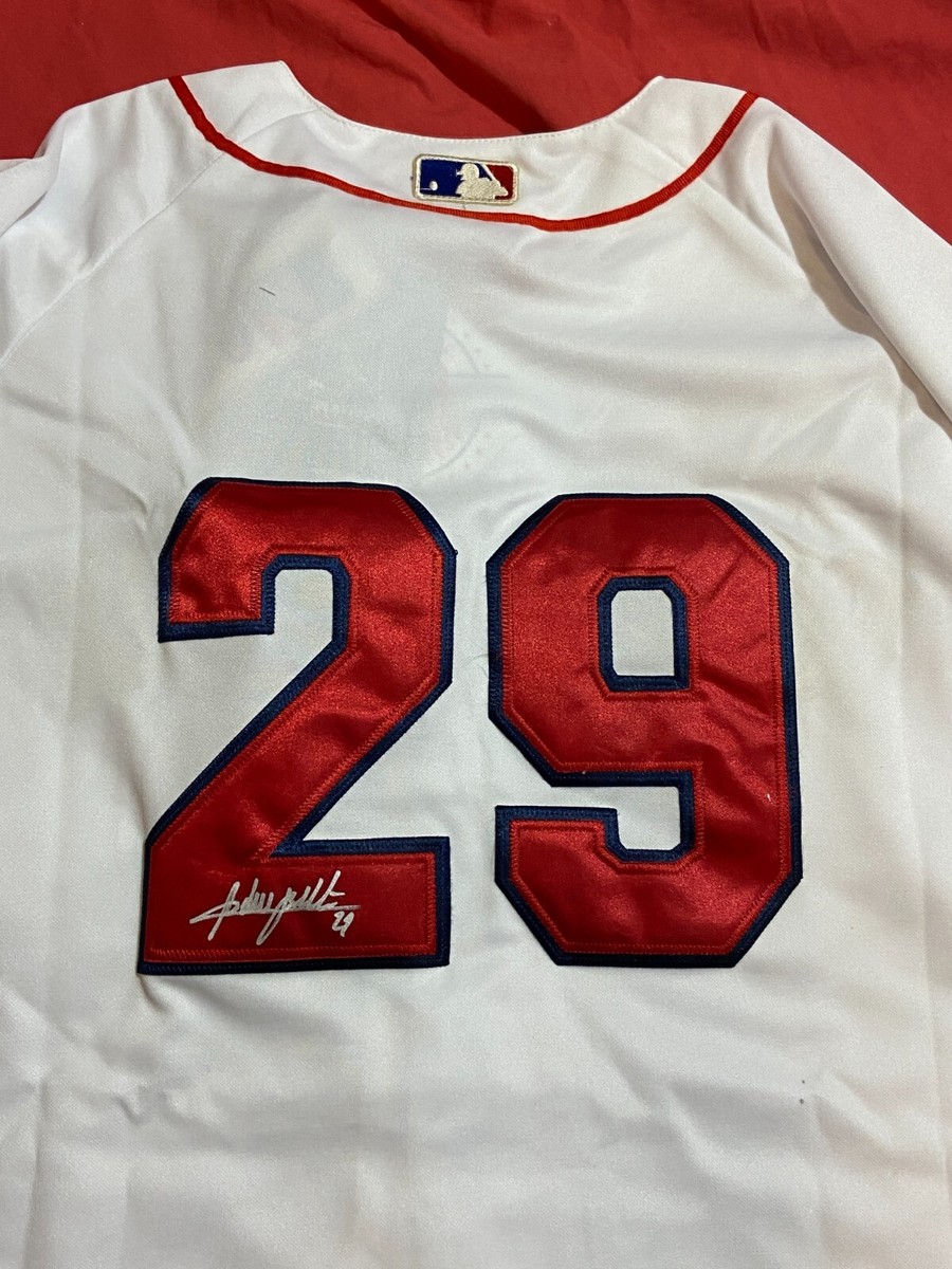 ADRIAN BELTRE AUTOGRAPHED SIGNED BOSTON RED SOX WHITE JERSEY #29 HOF 2024  COA