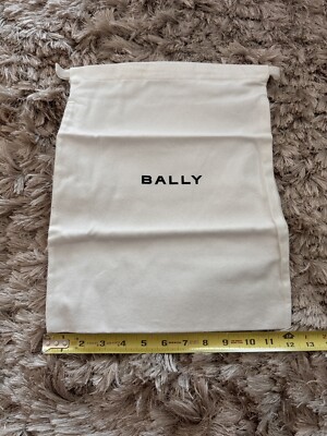 Bally Dust Bag Travel Shoes Belts Accessories Bag 12 x 15 Authentic