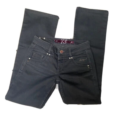 JEAN NOIR DELAVE POUR FEMME PEPE JEANS TAILLE US 25 FR 35.36 COUPE BOOTCUT - Photo 1/4