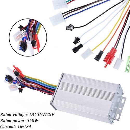 350W Electric Bicycle E-bike Scooter Brushless 36V/48V DC Motor Speed Controller - Picture 1 of 7