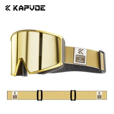 Magnetic Snowboard Goggles Men Women Ski Sunglasses UV400 Anti-Fog Snow Goggles