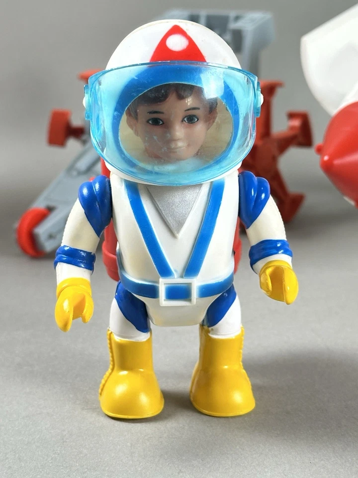 Фигурка робота Eldon 1968 BILLY BLASTOFF космическая база и аксессуары РАБОТАЮТ - Изображение 4 из 4