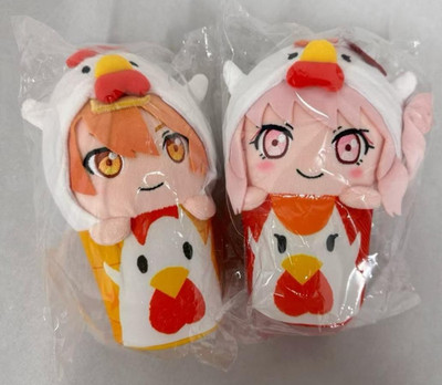 Project Sekai Tenma Tsukasa & Mizuki Akiyama Karaagekun Plush LAWSON Limited NEW