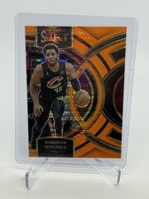 2023-24 SELECT #163 DONOVAN MITCHELL ORANGE PULSAR PRIZM /15 CAVS