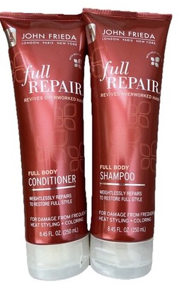John Frieda Full Repair  Shampoo & Conditioner 8.4 Oz Each DISCONTINUED 2 Pack