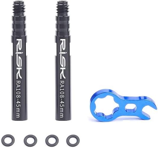 Tubeless Presta Valve Extender Extension With Core...