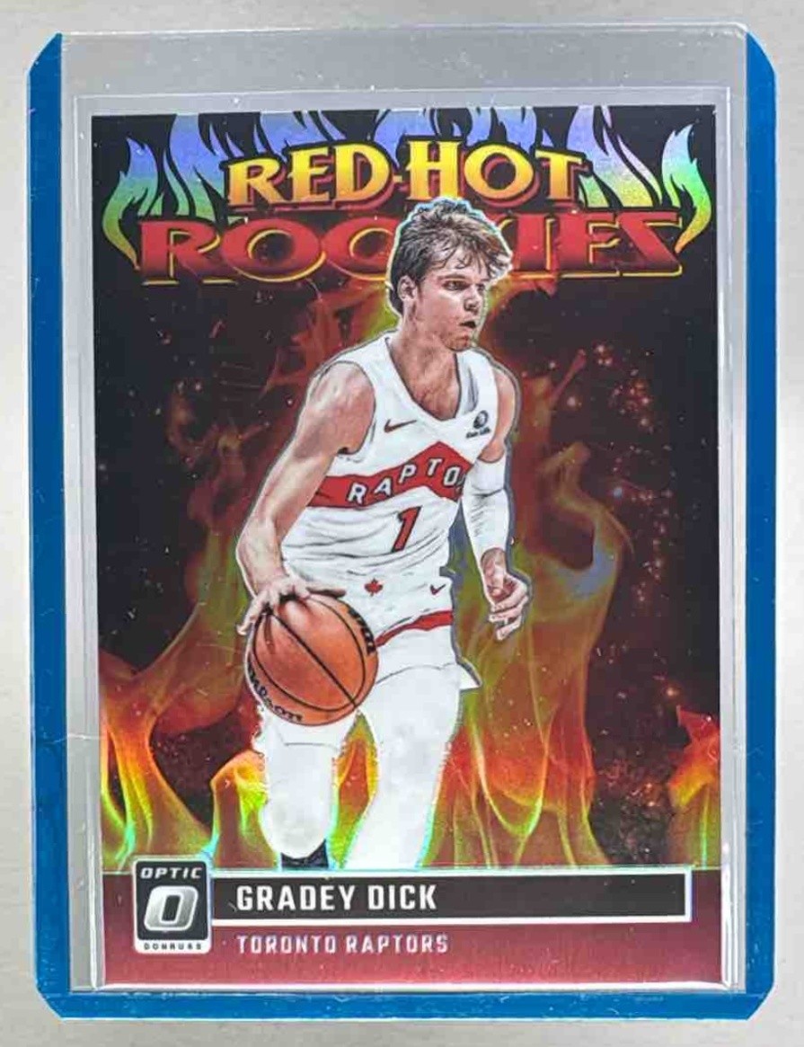 Gradey Dick 2023 Panini Donruss Optic #13 Red Hot Rookies Rookie RC /99