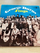 George Burns Sings LP record vinyl Buddah USA VGC