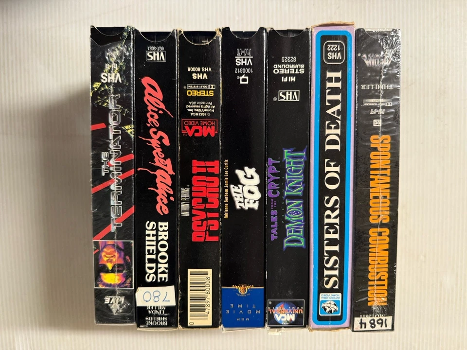 VHS Horror Lot Rare Horror Sci-Fi  - Image 2 of 4