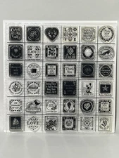 Close to My Heart Stamps My Acrylix Post Marked W328 Postage Theme