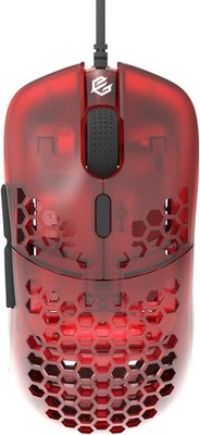G-WOLVES Hati HT-MC3389 Gaming-Maus STANDARD EDITION  3389 Sensor Rubinrot