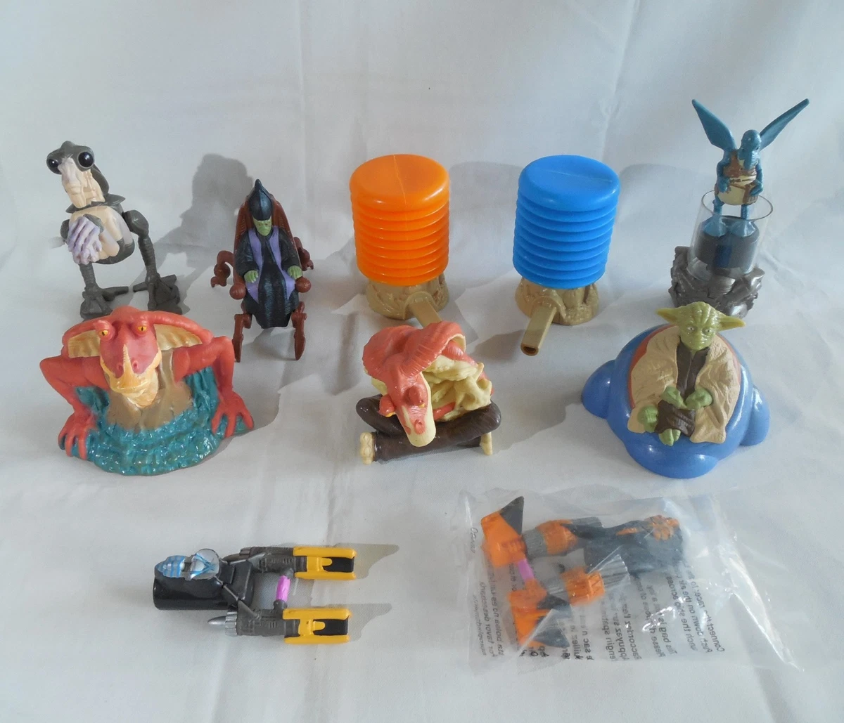 タコベル限定 STAR WARS Episode I フィギュア 6種セット Taco Bell Star Wars Fast Food Premiums for sale | eBay