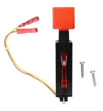 Stern Pinball 1" Square Red Translucent Pinball Target Kit - Front Mount