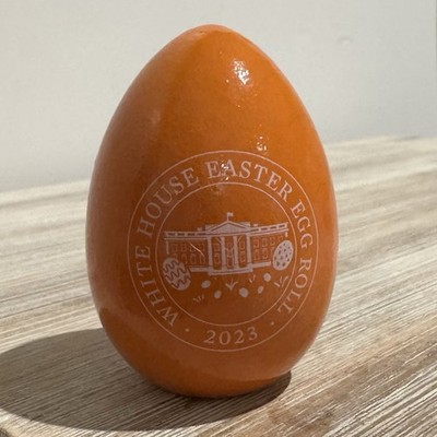 2023 Official Joe & Jill Biden White House Easter Egg Roll ORANGE New (No Box)