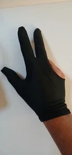 Snooker Billiard  Glove Pool Hand Three Finger Accessory 3 Sizes