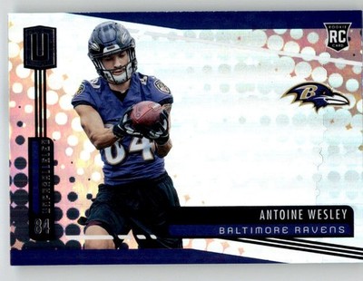 2019 Panini Unparalleled Antoine Wesley RC #248 BAL