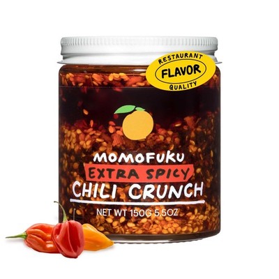 Momofuku Extra Spicy Chili Crunch by David Chang, (5.5 5.5 Ounce (Pack of 1)
