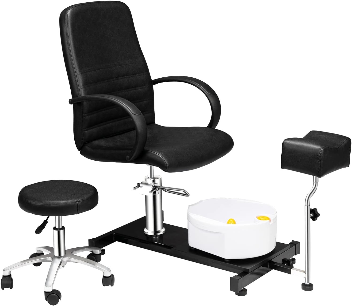 Pedicure Unit Station Hydraulic Lift Chair & Massage Foot Sp