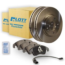 2 Bremsscheiben 5-LOCH 345mm + Bremsbeläge vorne für Mercedes-Benz M-Klasse W163