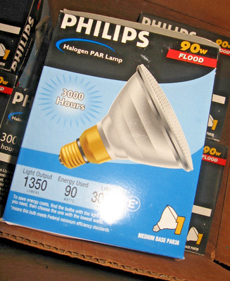 Philips Halogen 90W PAR38 Light Bulb 6 Pack