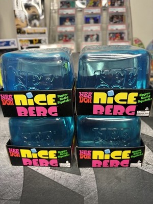    Genuine Needoh Giant Nice Berg Lot Of 4   