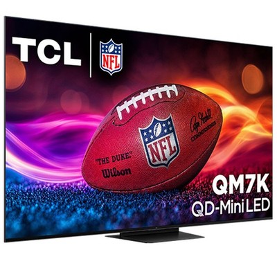 TCL 55'' QM7K Series QD-Mini LED QLED 4K UHD Smart TV with Google