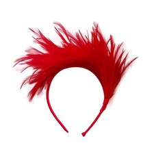 Womens 20s 50s Feather Fascinator Headband Hairband Hat Tea Party Cocktail We...