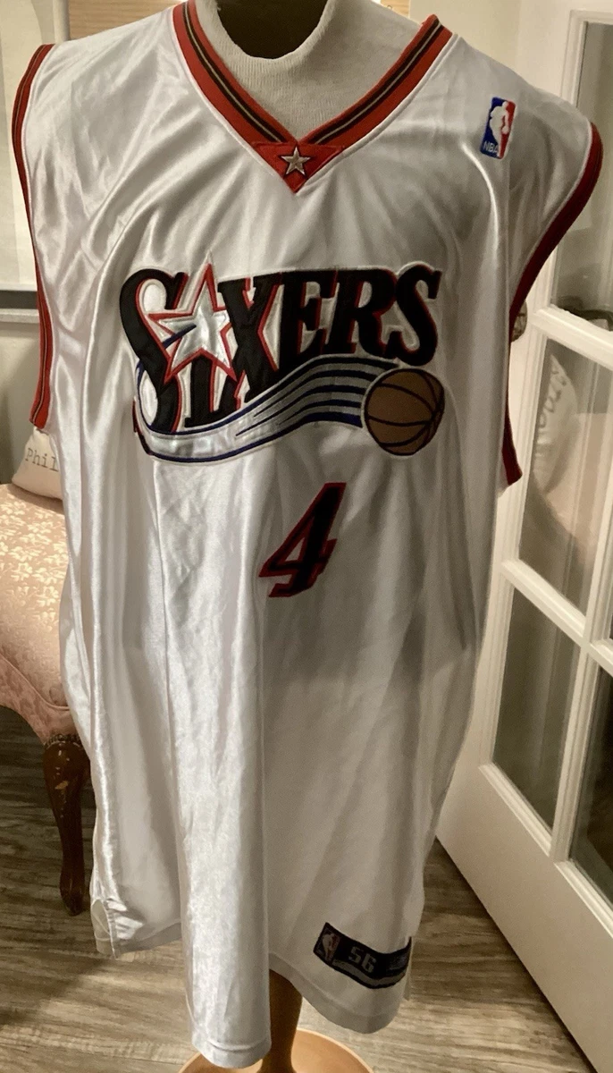 Reebok Philadelphia 76ers White NBA Fan Apparel & Souvenirs for