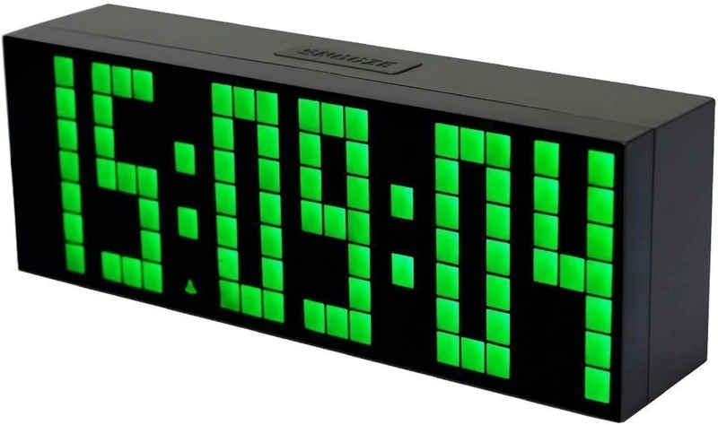 Large LED Alarm Clock Thermometer Calendar Timer