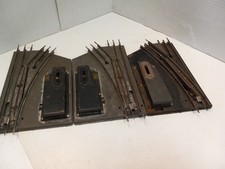 Lot Of Three Untested American Flyer Switches One Right, Two Left