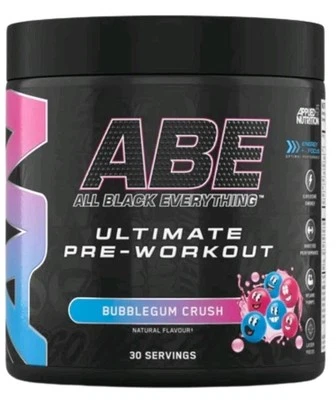 Applied Nutrition ABE Pre Workout - All Black Everything Pre Workout - Bubblegum
