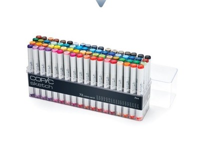 Copic Sketch 72 Color Marker Set A / B / C / D / E Artist Markers Anime Comic