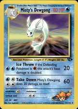 Misty's Dewgong | 054/132 | 2000 Gym Challenge | NM