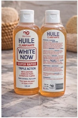 MerGlow White Now Triple Action Skin Brightening Oil 125ml