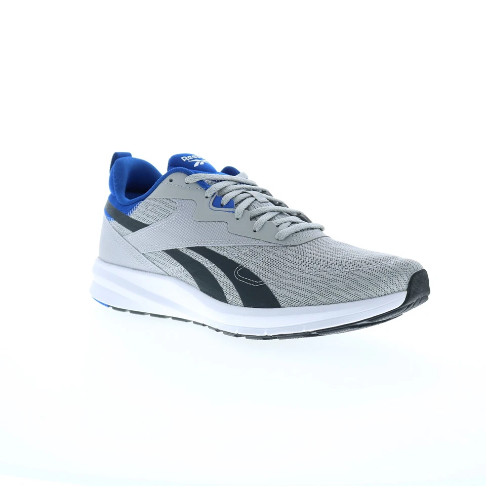 Zapatos deportivos para correr Reebok Runner 4 4E de lona gris extra anchos 4E para hombre Foto 2 de 4