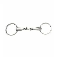 Korsteel Thick Mouth French Link Loose Ring Snaffle
