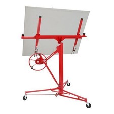 11 FT Drywall Rolling Lifter Panel Hoist Jack...