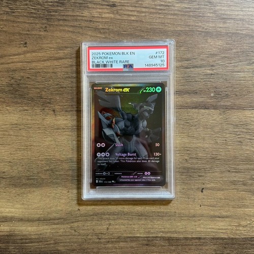 Zekrom ex graded PSA 10 for sale on eBay
