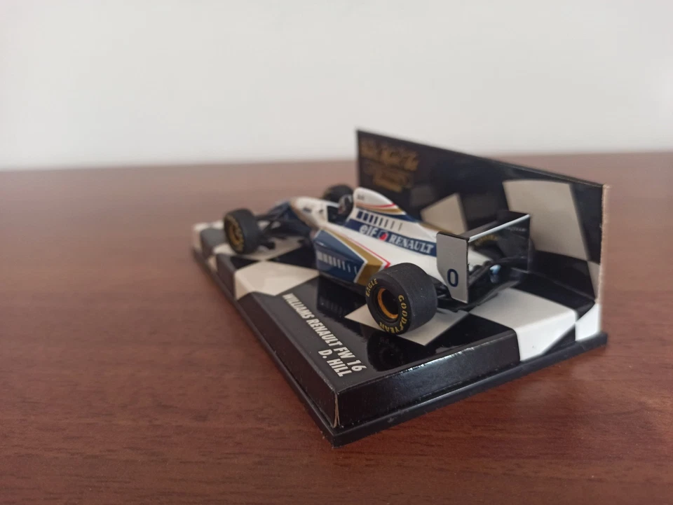 F1 Williams Renault FW 16  D. Hill 1994 Minichamps 1/43 - Immagine 3 di 4