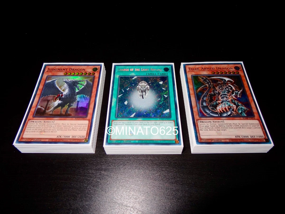 Yu-Gi-Oh! LIGHTSWORN Deck Core - 2x Minerva, Judgment, Raiden, Felis (Near  Mint/Mint)