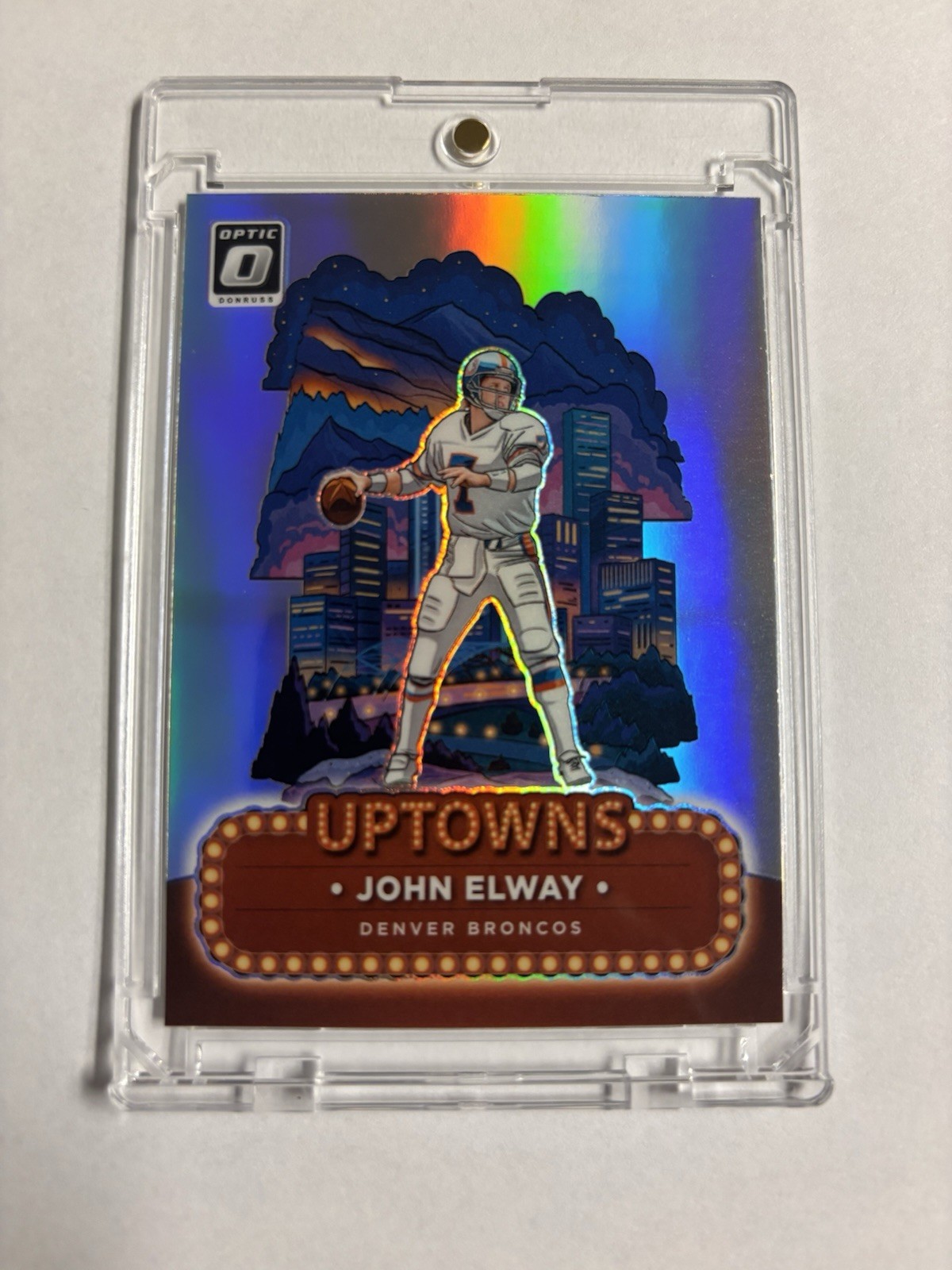 2024 Panini Donruss Optic Uptowns John Elway #23 Denver Broncos Case Hit 🔥