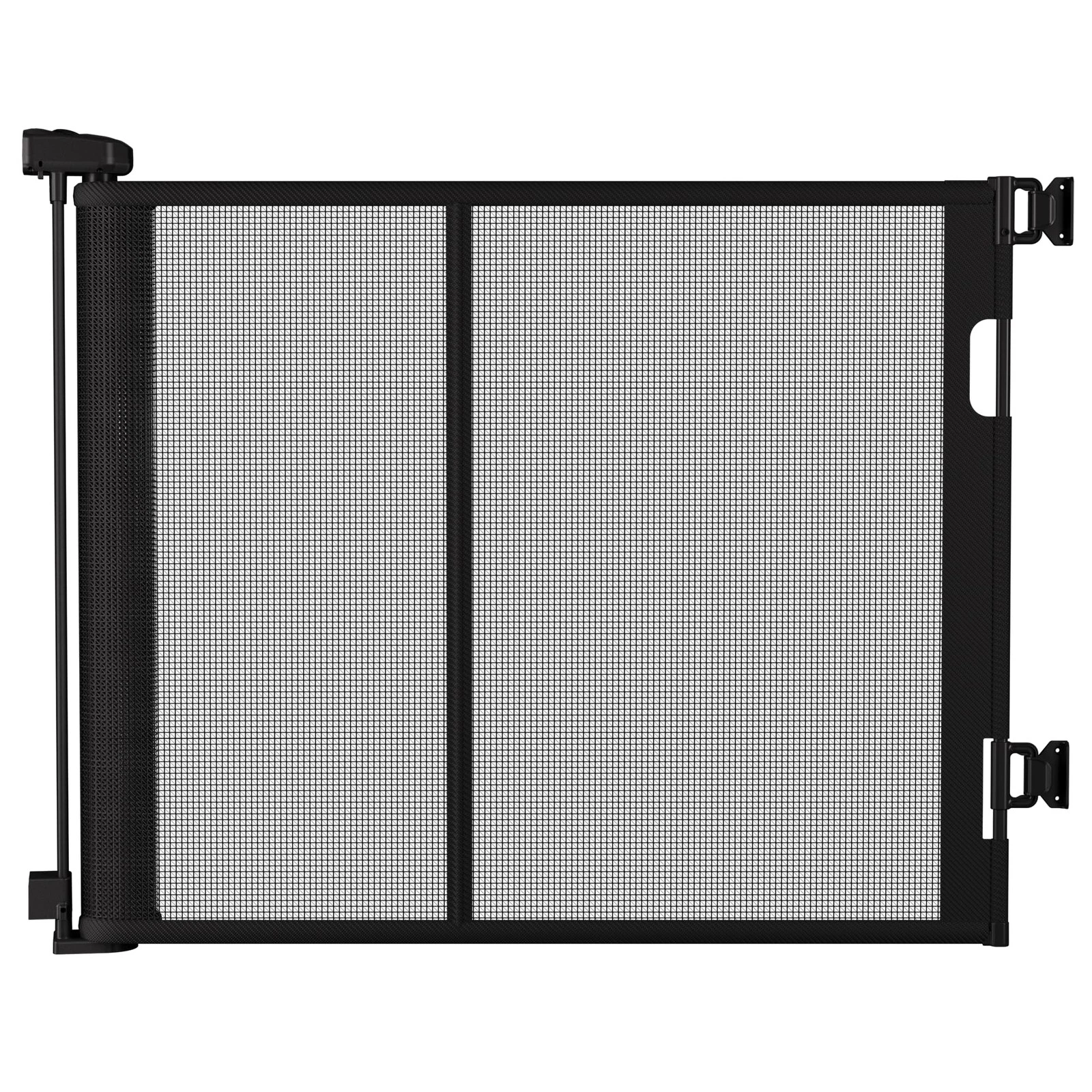 55 inches Retractable Baby Gate, 34 inches Tall Extra Wide Pet Gate for Stair...