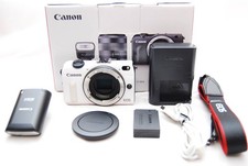 Canon EOS M2 Mirrorless Camera Body White Used Excellent Condition