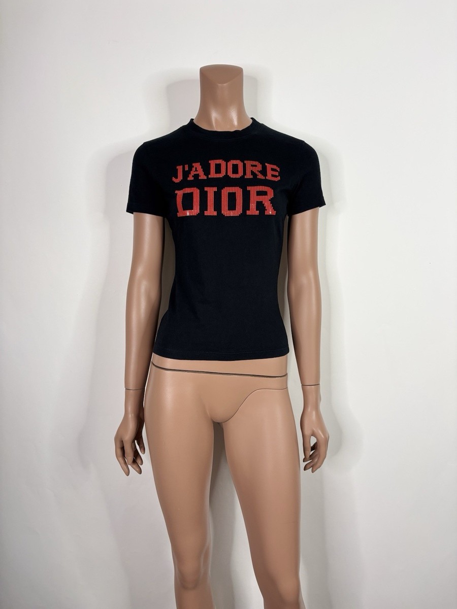DIOR ディオール　ガリアーノ　J'ADORE Tシャツ 名作 希少 Christian Dior クリスチャンディオール 02SS ジョン