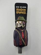 New Belgium Brewing Voodoo Ranger 3D Skull Beer Tap Handle Draft Keg Bar IPA