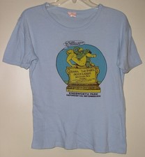 Peter Gabriel Concert T Shirt 1978 Knebworth Park Frank Zappa Single Stitched LG