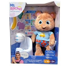 Ms Rachel Potty Time with Bean Plush Toy Set Age 18M-3Y Bear Spin Master Gund