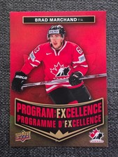 2025-26 UD Tim Hortons Team Canada Brad Marchand Program of Excellence POE-2