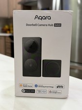 Aqara - Video Doorbell Camera - Wired/Battery Powered - Hub G410 Select - Black