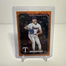 2024 Topps Update Series - Cody Bradford #US331 Orange Crackle Foilboard /299